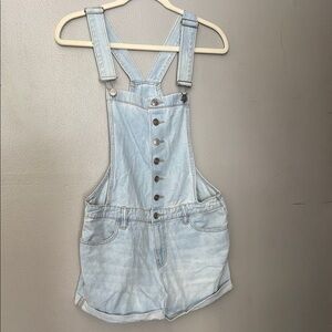 PacSun Denim Jean Short Overalls Medium M